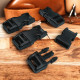 Snap Plastic Bandolier Buckle 1 cm / 0.39" - Lock Snap Plastic Buckle AL005492