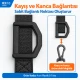 4 cm Plastik D Toka - Dayanıklı ve Hafif Bağlantı Elemanı