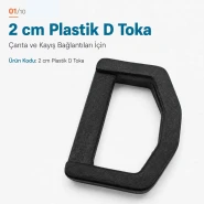 2 cm Plastik D Toka – Plastik D Halka