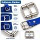 2 cm makaralı dilli metal toka 20 mm kayış için AL4126