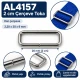 2 cm 20 mm dar çerçeve metal dikdörtgen toka
