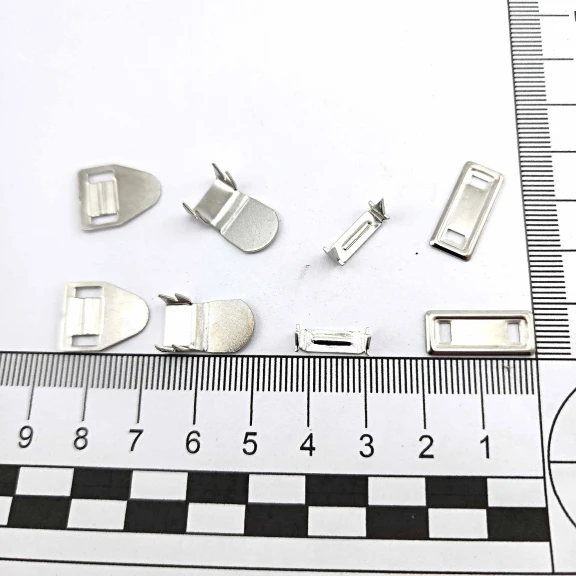 Pantolon ve Etek Kancası 4 lü Takım Pirinç 250 adet Büyük Boy Ak00010PR