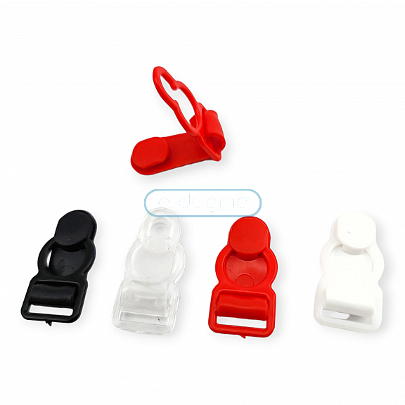 Garter Buckle 10 mm Plastic BS0003