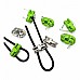 İki Delikli Metal Stoper 4,5 mm Delik Çaplı Şık ve Estetik Model - Zamak Stoper CGT0001