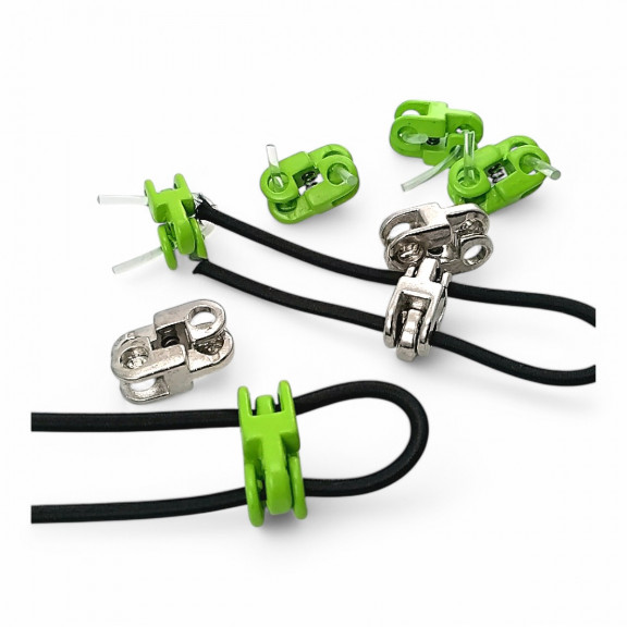 İki Delikli Metal Stoper 4,5 mm Delik Çaplı Şık ve Estetik Model - Zamak Stoper CGT0001