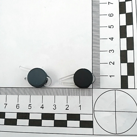 Metal Stoper İki Delikli 3,5 mm Delik Çaplı Mayın Stoper - Üstten Basmalı CGT001495