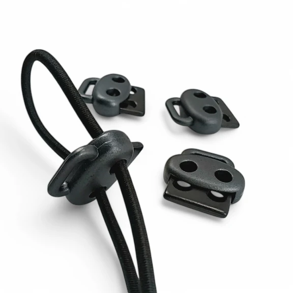 Metal Handle Stopper Two Holes 4 mm 0,16" Hole Diameter Stopper - Top Press - Bottom Bridge CGT0036