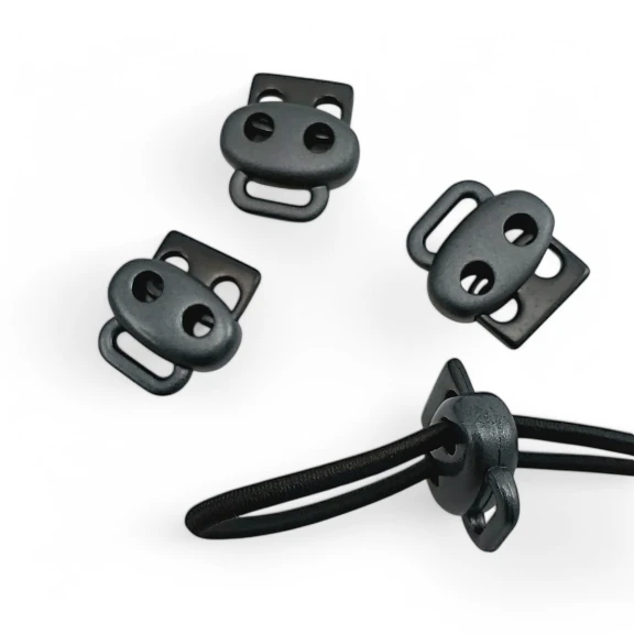 Metal Handle Stopper Two Holes 4 mm 0,16" Hole Diameter Stopper - Top Press - Bottom Bridge CGT0036