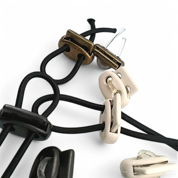 Metal Küçük Oval Stoper İki Delikli 4 mm Delik Çaplı Stoper - Üstten Basmalı CGT0045