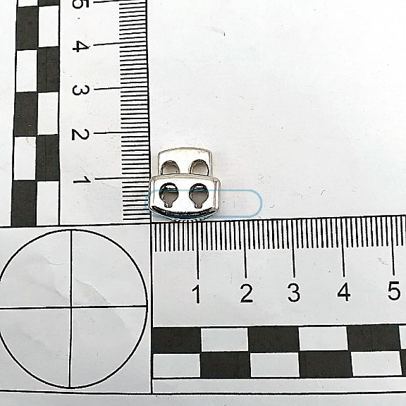 Metal Stoper İki Delikli 4 mm Delik Çaplı Stoper Model - Üstten Basmalı CGT004500