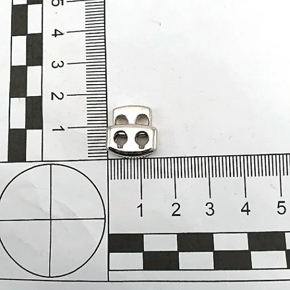Metal Stoper İki Delikli 4 mm Delik Çaplı Stoper Model - Üstten Basmalı CGT004500