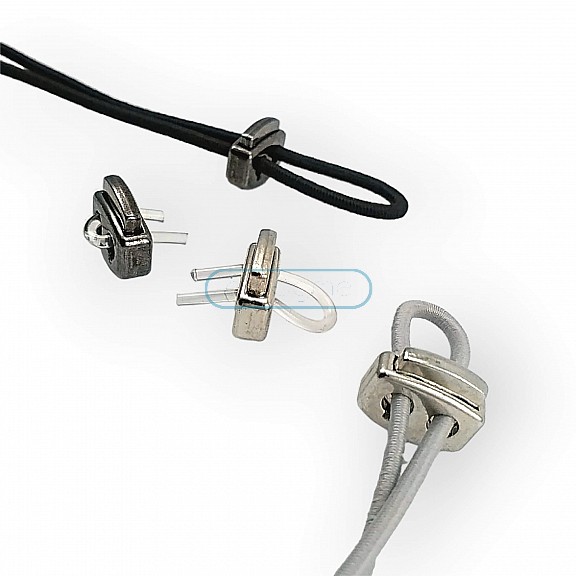 Metal Stoper İki Delikli 4 mm Delik Çaplı Stoper Model - Üstten Basmalı CGT004500