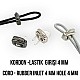 Metal Stoper İki Delikli 4 mm Delik Çaplı Stoper Model - Üstten Basmalı CGT004500