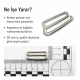 3 cm Kanca Toka - Berber Penuar Kancası CGT004962, metal yapısı ile penuarın güvenli sabitlenmesini sağlar