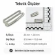 3 cm Kanca Toka - Berber Penuar Kancası CGT004962, metal yapısı ile penuarın güvenli sabitlenmesini sağlar