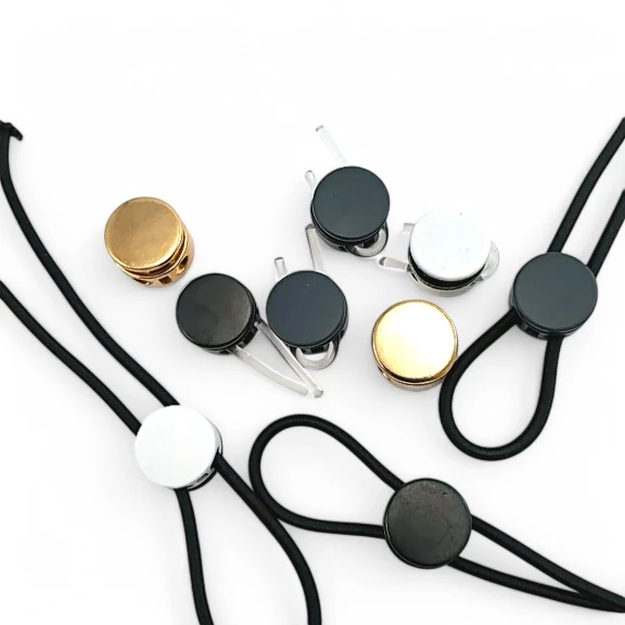 Mayın Stoper İki Delikli 4 mm Delik Çaplı Üstten Basmalı - Küçük Yuvarlak Stoper CGT0070