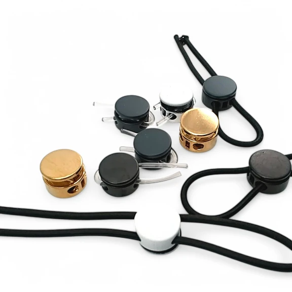 Mayın Stoper İki Delikli 4 mm Delik Çaplı Üstten Basmalı - Küçük Yuvarlak Stoper CGT0070