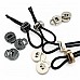 Metal Stoper Tek Delikli 7x3 mm Delik Çaplı Üstten Basmalı Yarım Daire Model - Ay Stoper CGT0072