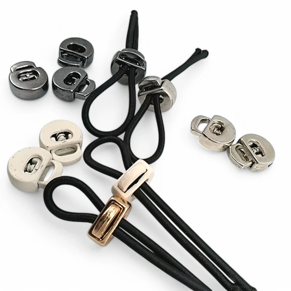 Metal Stoper Tek Delikli 7x3 mm Delik Çaplı Üstten Basmalı Yarım Daire Model - Ay Stoper CGT0072