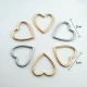 2 cm 0.8" Heart Shaped Swimsuit and Bikini Accessory - Neckline Accessory 50 Pieces/Pack CGT4500PCK