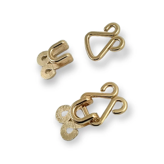 Metal Agraf Kopça 7,5 mm Metal Zamak E 1762