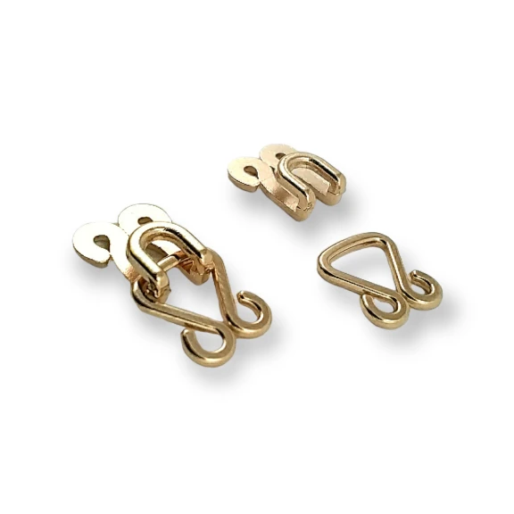 Metal Agraf Kopça 7,5 mm Metal Zamak E 1762