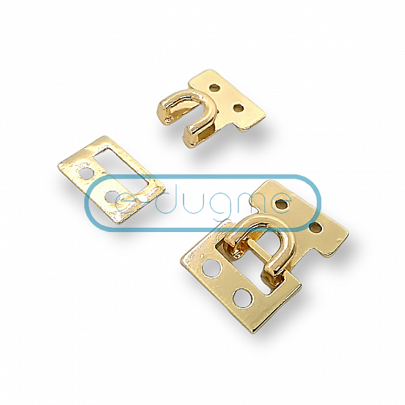 Frog Fastening 14.5 mm Hook and Eye Buckle E 1763