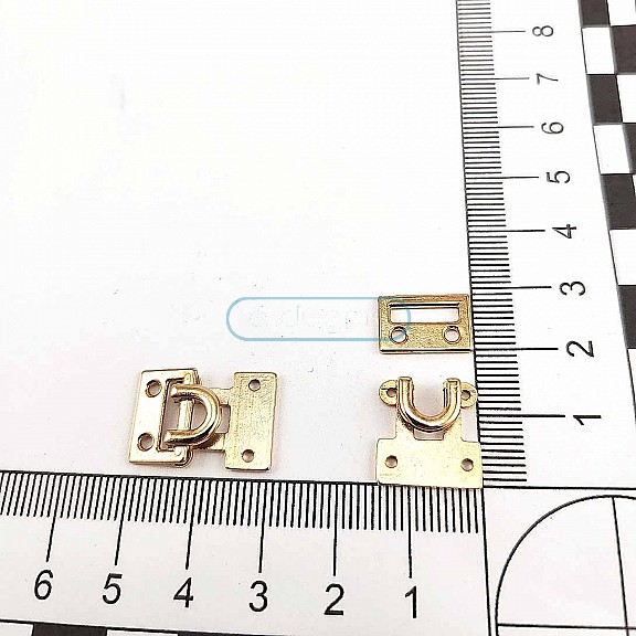 14 mm Hook and Eye Buckle Frog Fasteners E 1796