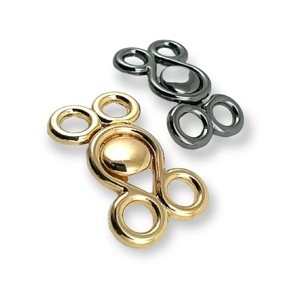 Metal Geçmeli Agraf 21mm Toka E 543