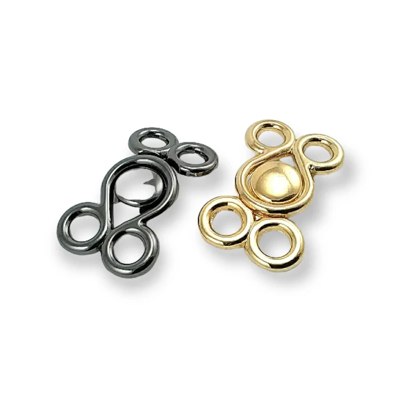 Metal Geçmeli Agraf 21mm Toka E 543