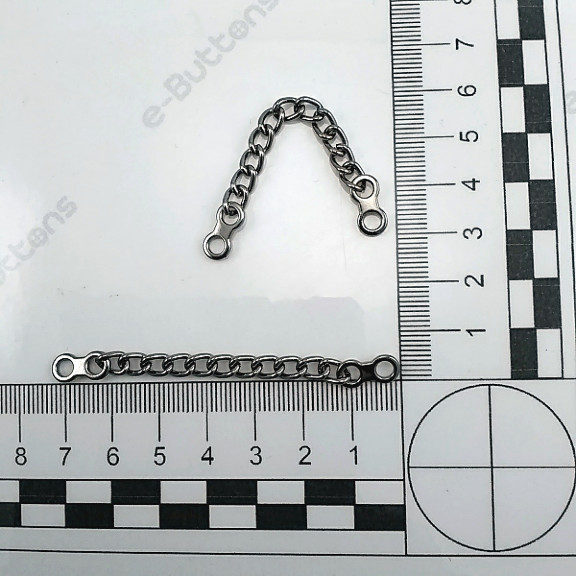 Mont Askı Zincir 7 cm Boy Uçlama İç Çap 4 mm Metal E 1721