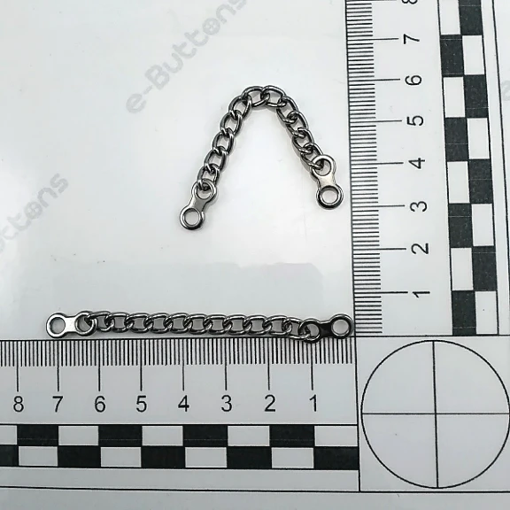 Mont Askı Zincir 7 cm Boy Uçlama İç Çap 4 mm Metal E 1721