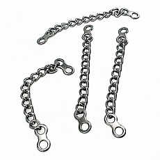 Coat Hanger Chain 7 cm Length End Inner Diameter 4 mm Metal E 1721