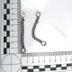 Mont Askı Zincir 7,5 cm Boy Uçlama İç Çap 6,5 mm Metal E 1789