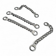 Coat Hanger Chain 8.5 cm Length End Inner Diameter 6.5 mm Metal E 361