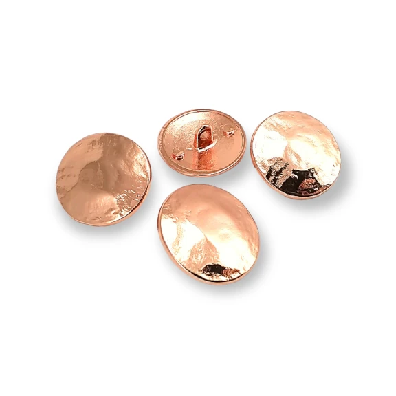 Ezik Desenli Ayaklı Düğme 27 mm - 44 boy Kaban ve Trençkot Düğmesi E 1043