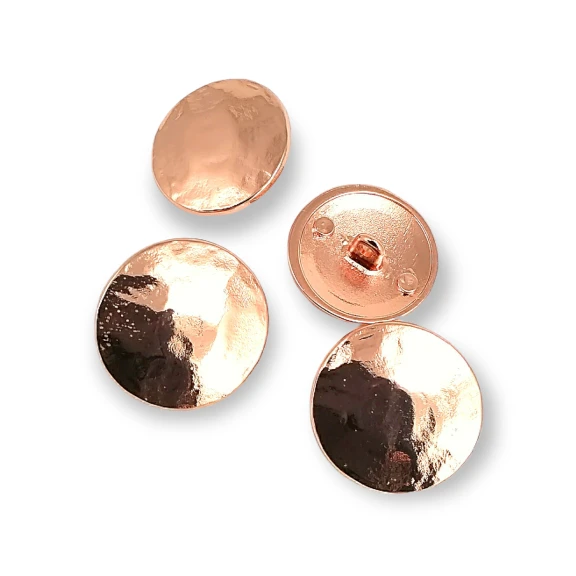 Ezik Desenli Ayaklı Düğme 27 mm - 44 boy Kaban ve Trençkot Düğmesi E 1043