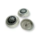 Women's Jacket Button Set 21 mm - 32 L Set of 8 pcs Floral Embroidered Shank Enamel Button E 1055 MN SET8