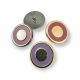 Enameled Shank Button for Jackets and Coats 25 mm 40 L E 1086