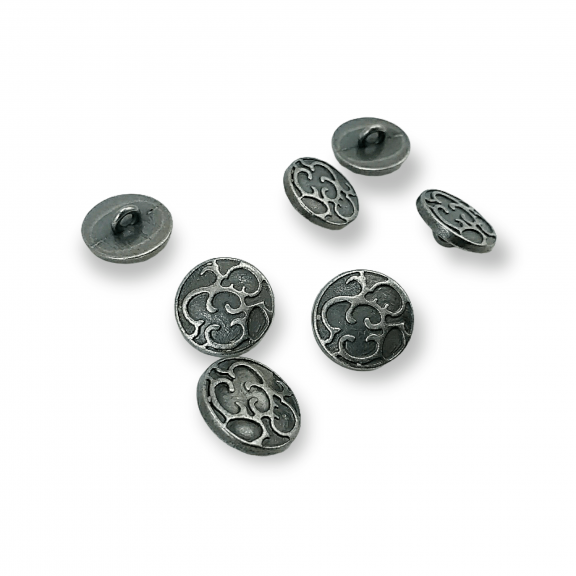 Arma Desenli 19 mm - 30 Boy Metal Ayaklı Düğme E 1158