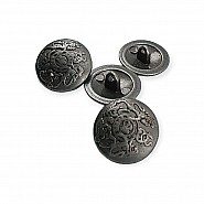Arma Desenli 19 mm - 30 Boy Ayaklı Düğme E 1158