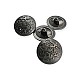 Arma Desenli 19 mm - 30 Boy Metal Ayaklı Düğme E 1158
