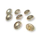 8pcs Button Set Gold Jacket Cufflinks 15 mm - 24 L E 118 SET8