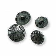 Spiral Pointed 2 cm Metal Foot Button E 119