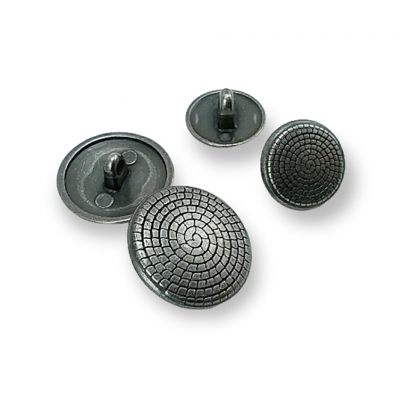 Sarmal Noktalı 2 cm Metal Ayaklı Düğme E 119