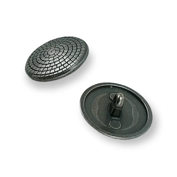 Sarmal Noktalı 2 cm Metal Ayaklı Düğme E 119