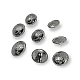 Cufflinks Set of 8 pcs 15 mm - 24 L Blouse and Jacket Cufflinks E 1252 SET8