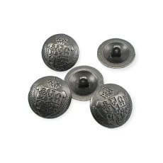 Arma Desenli 20 mm - 34 Boy Metal Ayaklı Düğme ( E 1051 Büyüğü ) E 1268