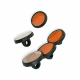 Mineli Bluz ve Gömlek Düğmesi Simli Metal Ayaklı Düğme 12 mm - 19 boy E 1304 MN