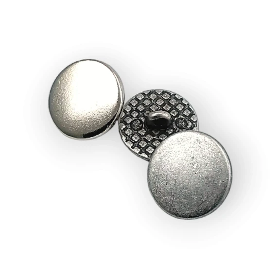 Ayaklı Düğme Düz Desensiz 17 mm - 28 Boy E 1345
